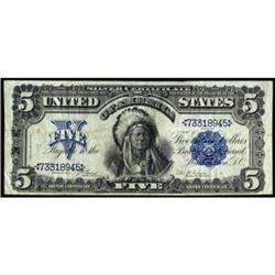 Fr 271 1899 $5 Silver Cert PMG Choice VF35