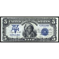 Fr 275 1899 $5 Silver Cert. PMG Choice VF35EPQ