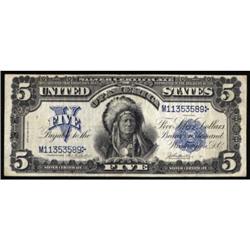 Fr 277 1899 $5 Silver Cert PCGS VF20