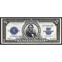 Fr 282 1923 $5 Silver Cert PCGS New 62