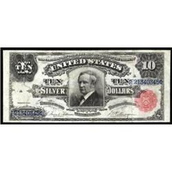 Fr 299 1891 $10 Silver Cert Fine-VF