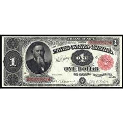 Fr 352 1891 $1 Treasury Note PCGS Gem New 65PPQ