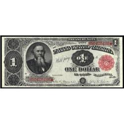 Fr 352 1891 $1 Treasury Note PCGS Gem New 65