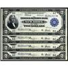Image 1 : (4) Fr 752 1918 $2 FRBNs Cut Sheet PMG 64 & 66EPQ