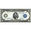 Image 1 : Fr 854 1914 $5 FRN. Choice Crisp Unc