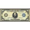Image 1 : Fr 907a* 1914 $10 Federal Reserve Star. PCGS VG10