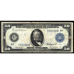 Fr 1046 1914 $50 FRN Very Good+