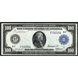 Fr 1104 1914 $100 FRN. CGA Gem Unc 67