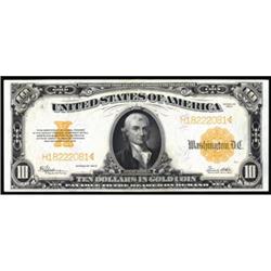 Fr 1173 1922 $10 Gold Cert. Choice AU+