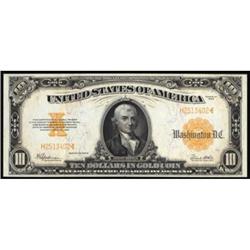 Fr 1173a 1922 $10 Gold Cert. PMG AU 50EPQ