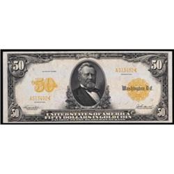 Fr 1199 1913 $50 Gold Cert. PCGS Gem New 65PPQ