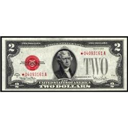 Fr 1508* 1928G $2 LT Star Note. PCGS Gem New66PPQ