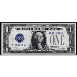 Fr 1601 1928A $1 Silver Cert. PMG Gem Unc 66EPQ