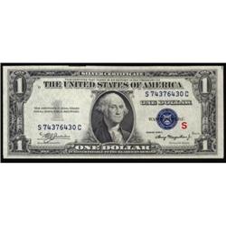 Fr 1610 1935A $1 Silver Cert "S" ExperimentalPCGS