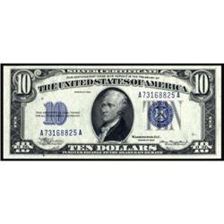 Fr 1701 1934 $10 Silver Cert Mule PCGSGemNew66PPQ