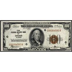 Fr 1890-G 1929 $100 FRBN PMG Choice Unc 63EPQ