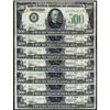 Image 1 : (7) Fr 2202-B 1934A $500 FRNs Consecutive Run