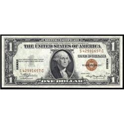 Fr 2300 1935A $1 Silver Cert Hawaii PMG Gem