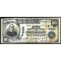 Clifton, AZ $10 1902 Plain Back Fr 633 FNB.