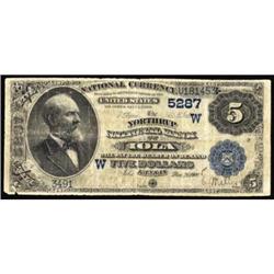 Lola KS $5 1882 Value Back Fr 574 The Northrup NB