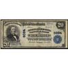 Image 1 : Winchester, VA $20 1902 Plain Back Fr 660.Fine