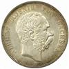 German States, Saxony. Albert. Silver 5Ms. 1876-E