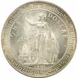 Great Britain Lot of (5) Silver T$1. 1901-1930