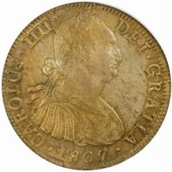 Mexico Carlos IV (1788-1808) Silver 8 Reales