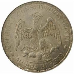 Mexico Revolutionary Period.Durango Silver Peso
