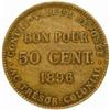 Image 2 : Reunion French Colony. Bronze Piefort Essai 50C.