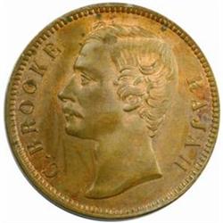 Sarawak Charles J Brooke, Rajah. (3) Copper Coins