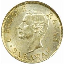 Sarawak. Charles Brooke, Rajah.(3) Silver 10C