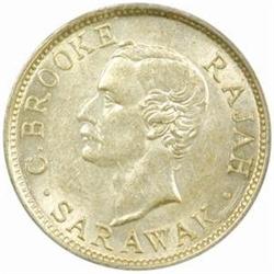 Sarawak. Charles Brooke, Rajah. (3) Silver 10C