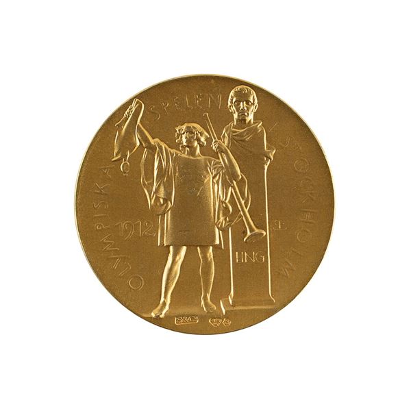 Stockholm 1912 Team Gold Winner's Medal