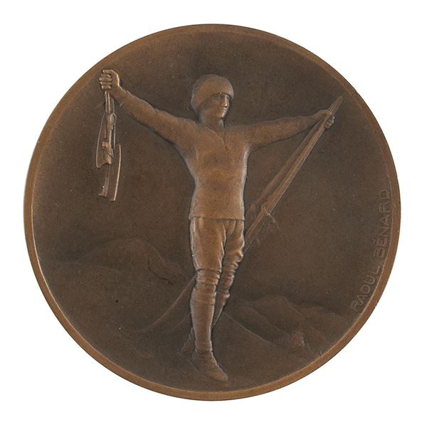 Chamonix 1924 Winter Olympics Bronze Winner's Medal