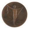 Image 1 : Chamonix 1924 Winter Olympics Bronze Winner's Medal