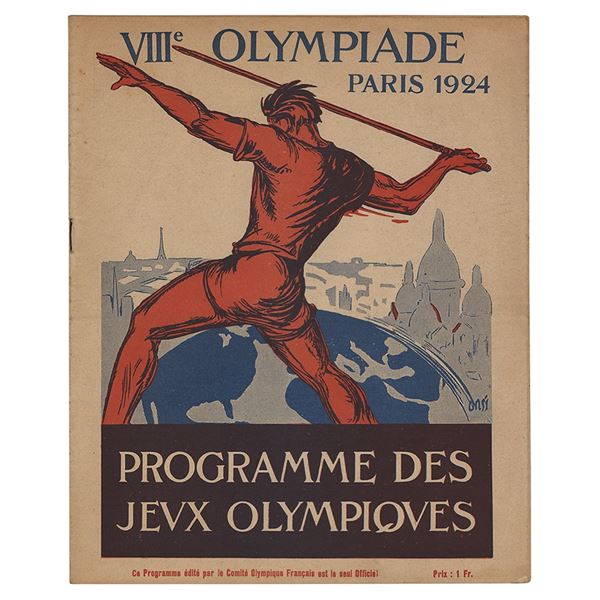 Paris 1924 Summer Olympics Daily Program