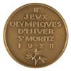 Image 2 : St. Moritz 1928 Winter Olympics Bronze Participation Medal
