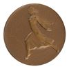 Image 1 : St. Moritz 1948 Winter Olympics Bronze Participation Medal