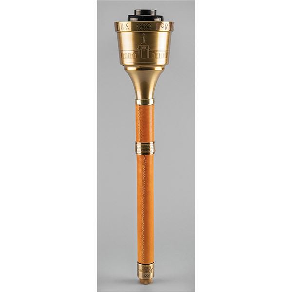 Los Angeles 1984 Summer Olympics Torch and Volunteer Participation Medal