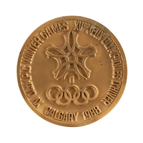 Calgary 1988 Winter Olympics Volunteer Participation Medal