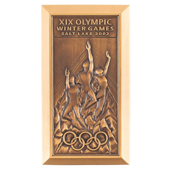 Salt Lake City 2002 Winter Olympics Bronze Participation Medal