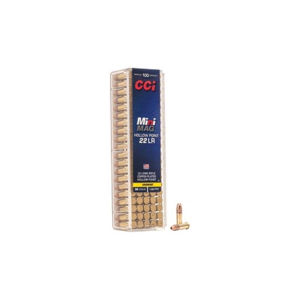 CCI MINI MAG 22LR HP PLSTC  - 100 Rds