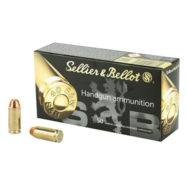 S& B 40SW 180GR FMJ - 20 Rds
