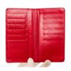 Image 6 : Louis Vuitton Red Leather Long Card Wallet