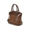 Image 3 : Louis Vuitton Brown Leather Lockit PM Handbag