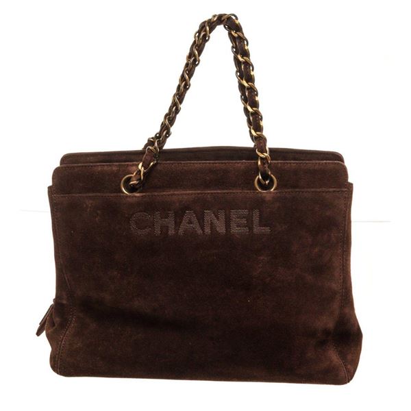 Chanel Brown Leather Shoulder Bag