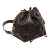 Image 2 : Chanel Black Leather Drawstring Shoulder Bag