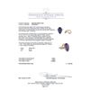 Image 3 : 5.53 ctw Tanzanite and Diamond Ring Set - 14KT Rose Gold