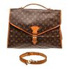 Image 1 : Louis Vuitton Brown Monogram Canvas Beverly Briedcase Bag